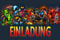 ich Geburtstag Einladungskarten 12 Stück Kindergeburtstag kompatibel mit AVENGERS / SUPERHELDEN