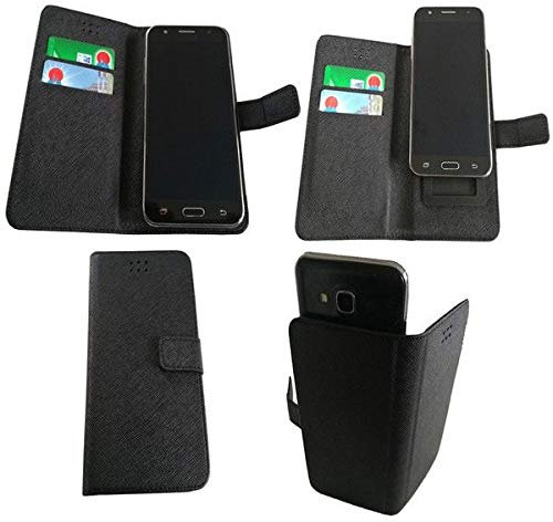 Flip Case für Cubot King Kong Mini 3 Bookstyle Klapp Etui Hülle Handy Tasche Bookcase Cover Schutzhülle in schwarz