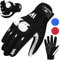 WESTWOOD FOX Motorradhandschuhe für Männer und Frauen,Atmungsaktiv, Touchscreen, Palm Pads Motorradhandschuhe für BMX,Radfahren, ATV,MTB Racing,Road Racing,Klettern,Wandern (SCHWARZ, M)