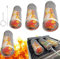 Lvpradior 3pcs Rolling BBQ Basket, Stainless Grill Mesh Basket, BBQ Accessories For Outdoor Grilling(with Hooks & Forks) for Outdoor Camping and Picnic Cookware BBQ Cage