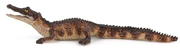 Papo - Realistische Kaiman-Figur - 3 Jahre + - Kollektion Wilde Tiere - Lernspiel Dschungelreptilien - Geschenkidee Spielzeug für Mädchen und Jungen
