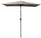 Meublorama Parasol inclinable rectangulaire taupe 135x210cm