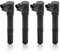 Anlseiod 4x Bobina Accensione per Fiat 500 500c 500l Bravo Tipo Idea Panda Doblo Ducato Grande Punto,Bobina Accensione Per Lancia Musa Ypsilon,Per Iveco Daily 46777288 55246099 504142675