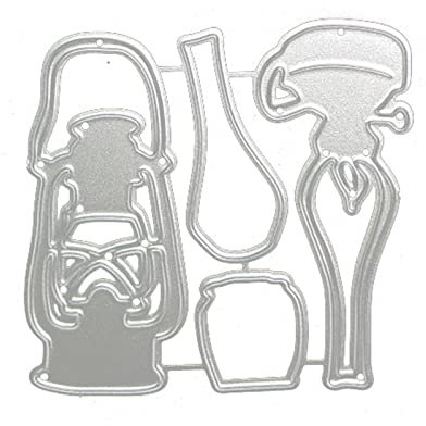 Bottone Camera Teacup Metal Cutting Dies Stencil Scrapbooking Album Paper Card Template Mold Embossing Craft Decoration