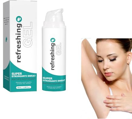 Antitranspirant-Deodorant-Gel, Antitranspirant Deo Spray, Antitranspirant Gel, Anti Schweiß Deo Bei Hyperhidrose, Gegen Starkes Schwitzen, Schweiß Füße & Schwitzen Im Gesicht,Für Männer & Frauen (1pc)