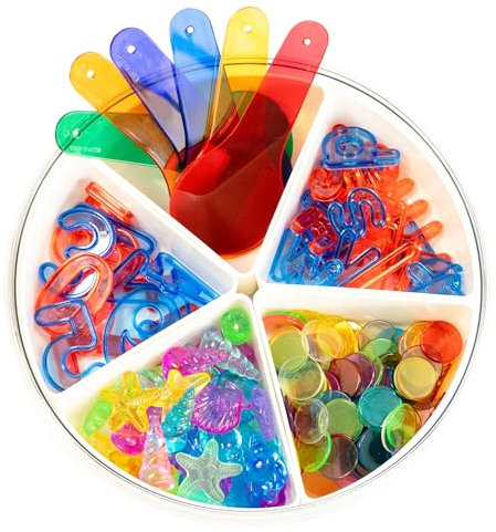 MagicMeadow Transparency Sensory Kit for Kids | Autism-Friendly Sensory Play Tray & Bin | Montessori Sensory Toys for Toddlers & Kids | Sensory Tray & Box | Engaging Sensory Toys for Kids