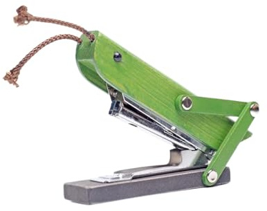 Niedlicher Hefter, Kunstfiguren-Hefter, Grashüpfer-Schreibtischhefter, Tierform-Hefter, Desktop-Stitcher, Schreibwaren-Skulptur, dekorativer Hefter, geeignet für Neuheit Bürobedarf