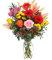 Blumenstrauß “Perfect Match”, Mit Rosen, Gerbera, Santini, Lilien, 7-Tage-Frischegarantie, Top Qualität, Ideales Blumengeschenk, Schneller Blumenversand