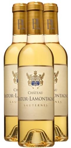 Château Bastor-Lamontagne Sauternes 50cL - Blanc 2009 - Vin Blanc de Bordeaux (3x50cl) Moelleux