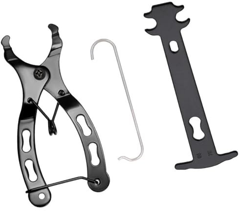 VZU 3 Stück Kettenzange, Kettenverschleißlehre, Kettenhaken, Kettenschlosszange, kettenmesslehre, Fahrrad Kettenlehre für Rennräder Mountainbikes Präzises Reparaturwerkzeug für Fahrradketten