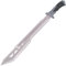 KS-11 Survival Machete lang mit Einer 48 cm scharfen Klinge in Silber- ergonomischem Kunststoffgriff incl Holster Highlight unter den Outdoor Macheten Machete Scharf echt
