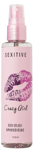 CRAZY GIRL Bruma Corporal con Feromonas para Mujer - Deseo Absoluto, Fragancia Duradera, Aroma Sensual y Femenino para Sentirte Segura y Deseada. Perfume 100 ml