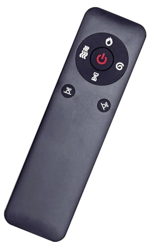 sieloonger Replacement Remote Control Compatible with R.W.Flame Recessed and Wall Mounted Electric Fireplace (1Pack)