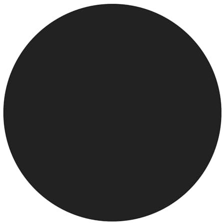 raik PU076-1B8-sw Raik Bodenplatte B8 Kreis schwarz pulverbeschichtet Ø 1100 mm