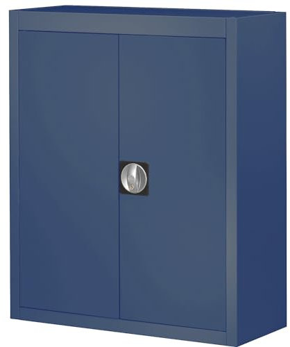 mauser | Magazinschrank | ohne Sichtlagerkästen | HxBxT 820 x 680 x 280 mm | einfarbig | blau