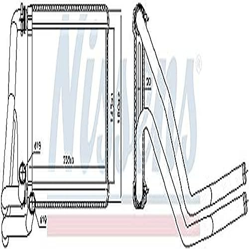 NISSENS 707071 Heizung