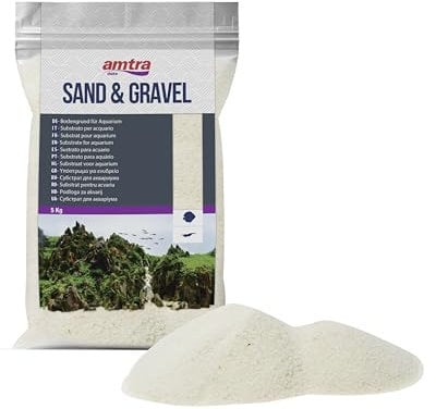 Amtra A4022973 Feiner Weisser Sand 0.1-0.3 mm 5 Kg