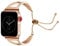 Bracelet Compatible with Apple Watch Strap 38mm 40mm Rose Gold, Elegant Jewelry Cuff Bracelet Stainless Steel Wristband Bangle Chain Balls Bands Compatible with Apple iWatch 38mm/40mm Series 5/4/3/2/1