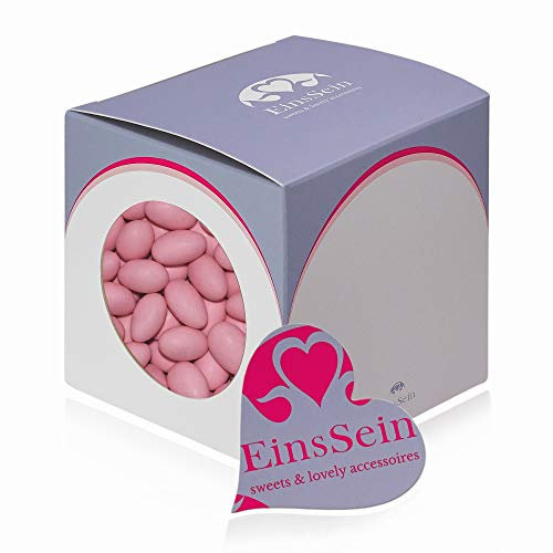EinsSein 0,5kg Schokoladeneier Osterei Schoko Erdbeere rosa matt |Schokoladeneier für Kinder Erwachsene | Schokoei Ei für Ostern | Leckere Ostersüßigkeiten Süßigkeiten für die Osterhasen Suche