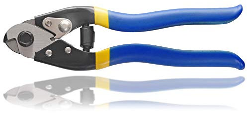 Drahtseile24 Drahtseilschere, Drahtseilschneider, Seilschere – Drahtseil schneiden bis 4mm Stärke