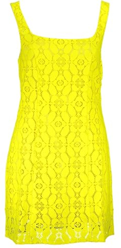 Desigual Women's Vest_Newcastle 8035 Dress, Yellow, XL