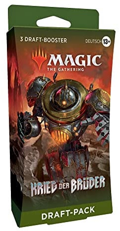 Magic: The Gathering Krieg der Brüder 3-Booster-Draft-Pack (Deutsche Version)