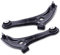 ATEC Germany 2x Querlenker Vorderachse unten links & rechts mit Traggelenk Kompatibel mit FORD FIESTA Mk6 (CB1, CCN), FIESTA Mk6 Van, MAZDA 2 (DE_, DH_)