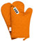 LAFFAIR Orange Oven Mitts Premium Non-Slip Orange Oven Gloves - Orange Oven Mitt Stylish & Versatile Orange Kitchen Accessories Oven Gloves Orange