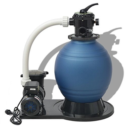 Bomba filtro de arena, XIAOGUANG Depuradora Piscina Arena, Filtro Piscina, Bomba De Picina, 1000 W 16800 l/h XL