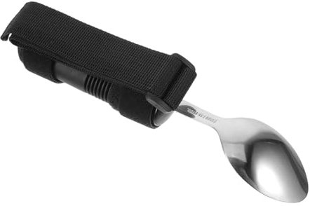 OATIPHO Vajilla Antivibración Adaptable Cuchara Para Personas Mayores Discapacidad Utensilios Peso Para Comer Alimentos Fácilmente Casa