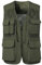yiouyisheng Herren Weste Outdoor Militär Jagd- Und Anglerweste Ärmellose Herrenweste mit Mehreren Taschen Arbeitsweste Herrenwesten Sportlich Schwarz Rot Khaki