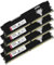 Yongxinsheng DDR4 3200MHz 64Go Kit (4x16Go) Desktop RAM PC4-25600 XMP 2.0 UDIMM Non-ECC Unbuffered 1.35V 288 Pin CL16 PC Computer Mémoire Ram Barette Upgrade Module pour Ordinateur de Bureau (Noir)