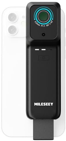 MILESEEY TP2 Thermal Camera for Smart Phones, 256x192 IR Resolution Thermal Imaging Camera for iOS and Android, -4°F~1022°F Temp Range, 40mk Thermal Sensitivity