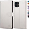 SkyDuck Funda para iPhone 11 6.1,con 1 Protector Pantalla Cristal Templado,Funda para iPhone 11 [Bloqueo RFID][de Cuero PU][Ranura para Tarjeta] Carcasa para iPhone 11,Blanco