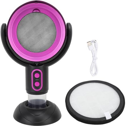 Abluftventilator-Entlüftungshauben, tragbare Desktop-Küchenhaube mit 2 Geschwindigkeiten, Negativ-Ionen-USB-betrieben, für die Wohnung (ABS 2)