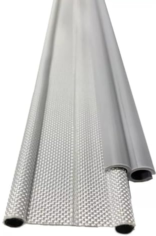 Wohnmobil-Markisen-Befestigungsset, 6 mm bis 6 mm und 4 mm, universell für T4, T5, T6, Wohnmobil-Zubehör (grau, Kit 5: 50cm Pole*6+6/6mm keder, 3m)