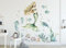 Osomhome |Wandtattoo Kinderzimmer Wandsticker | Wanddeko Babyzimmer | Schlafzimmer Junge Mädchen Selbstklebend (Green Meerjungfrau, XL)