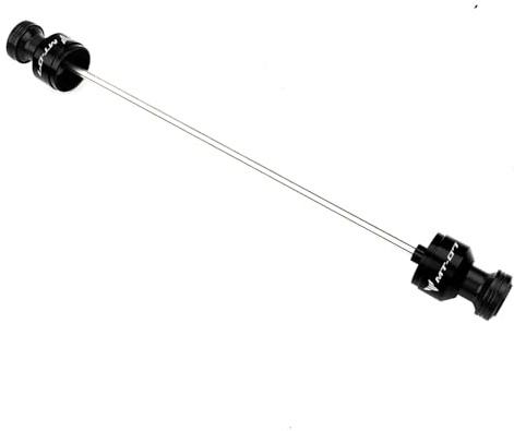 LLIDFONK Per MT07 MT 07 FZ07 2014-2024 2025 2026 accessori moto supporto supporto supporto forcellone supporto bobine MT-07 asse forcella posteriore protezione pad anticaduta (nero)
