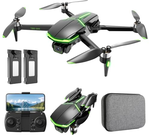 Drone with Camera 4K for Kids and Adults, Brushless Motor RC Quadcopter for Beginner, 45 Mins Flight/One Key Start/Gesture Photography, Toys for Boys and Men Birthday Christmas Gifts (Black)