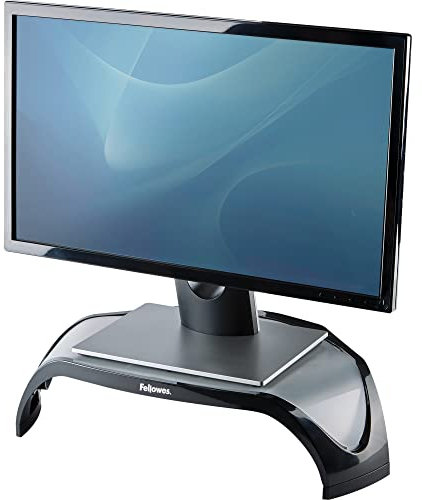 Fellowes Smart Suites Adjustable Monitor Stand, Black