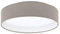 EGLO LED Deckenlampe Pasteri, Textil Deckenleuchte Schlafzimmer, Lampe Decke Wohnzimmer, Wohnzimmerlampe aus Stoff und Kunststoff in Taupe und Weiß, Ø 32 cm