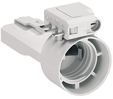 Schneider Electric - Multifix DCL, douille de chantier pour ampoule à culot E27 + fiche 2P+T DCL - ALB68011