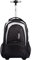 TOTTO - Mochila con Ruedas para Ordenador Portátil de 15 Pulgadas, Modelo Actinio, Mochila Adultos, Múltiples Bolsillos, Manija Telescópica, Salida para Audio, Correas Extraíbles, Color Negro
