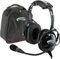 Rugged. Air RA200 General Aviation Headset für Studentenpiloten, mit passiver Geräuschreduzierung, verstellbarem Kopfbügel, Vollflex-Mikrofonarm und Headset-Tasche