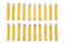 20pc 1/2 Carbide Tip Tipped Cutter Tool Bit Cutting Set for Metal Lathe Tooling
