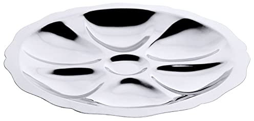 Contacto Acciaio inox ostriche piatto 24 cm