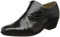 Montecatini Pablo Hombre Tacón Cubano Reptiles Zapatos de Cuero Negro - Negro, 8 UK