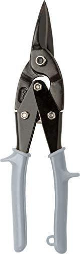 kwb 926300 Blech Schere f. weite Kurven/kurzer gerader Schnitt, Schneiden für Blech und Edelstahl / V2A bis ausgelegt, Gerade, 250 mm