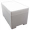 Styroporbox/Thermobox - 8,0 Liter - 38 x 22 x 22 cm/Wandstärke 3 cm - Styrobox