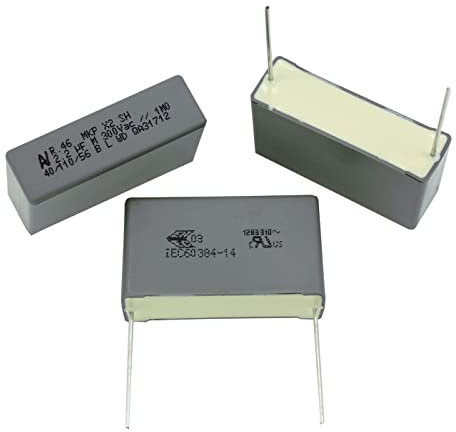 Arcotronics MKP 10x Entstörkondensator für LED Lampen 2,2µF | 300V AC Spannung X2 Kondensator gegen Flackern | LED Entstörer Kondensator 2200nF